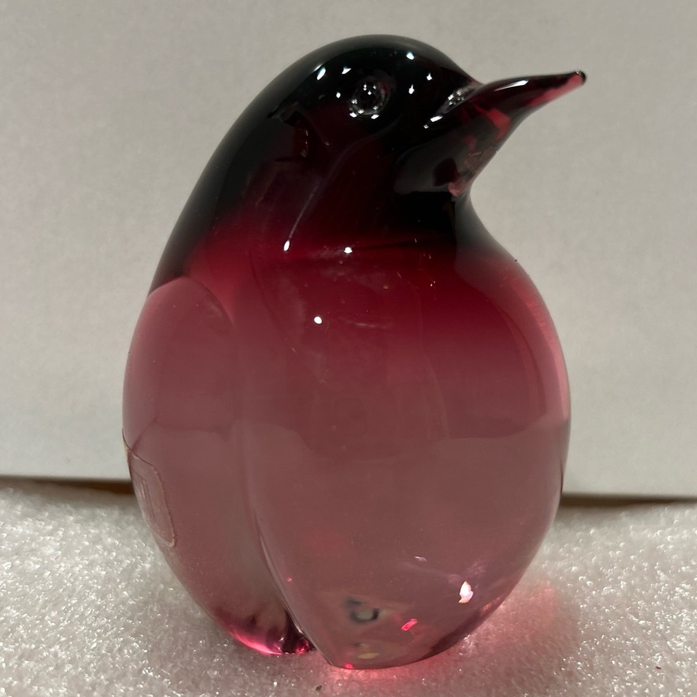 Oggetti Glass Penguin 3”